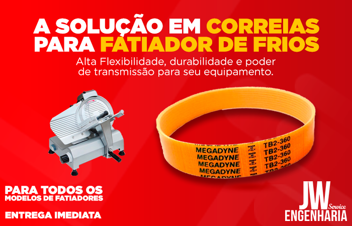 Correia para Fatiador de Frios